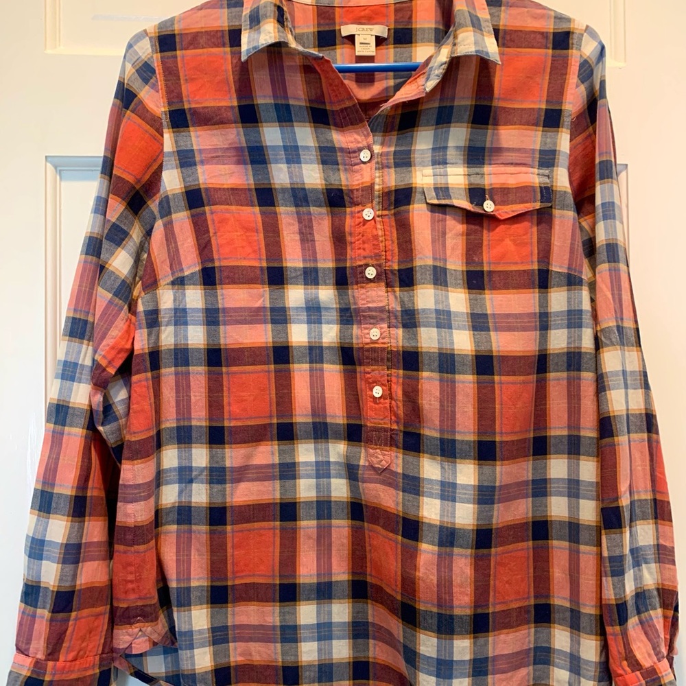 Comfy J. Crew Cotton Button-down